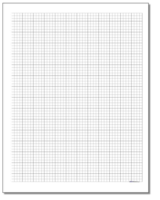 a graph paper with lines on it