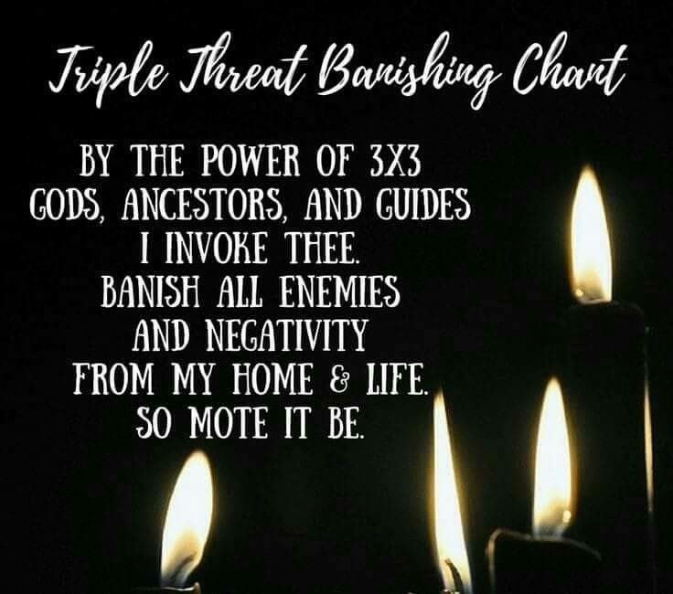 Banishing Herbs, Truth Spell, Banishing Spell, Witchcraft Spells For Beginners, Revenge Spells, Spells For Beginners, Easy Spells, Luck Spells, The Creeper