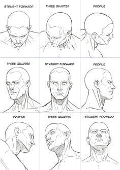 an image of different facial expressions