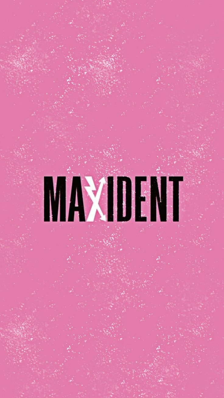 a pink background with the word'x'on it