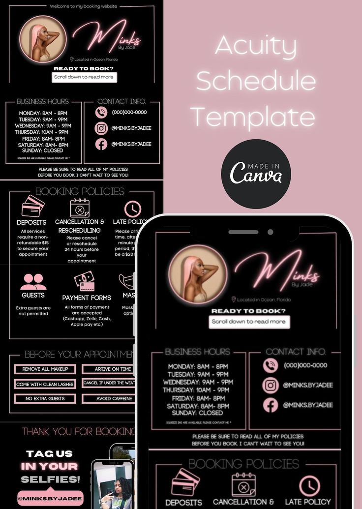 DIY Acuity Scheduling Site Makeup Booking Site Lash Tech - Etsy Acuity Booking Site, Coffee Site, Small Business Instagram, Eyelash Technician, Booking Website, Business Baby, Lash Room, Booking Sites, Lash Tech