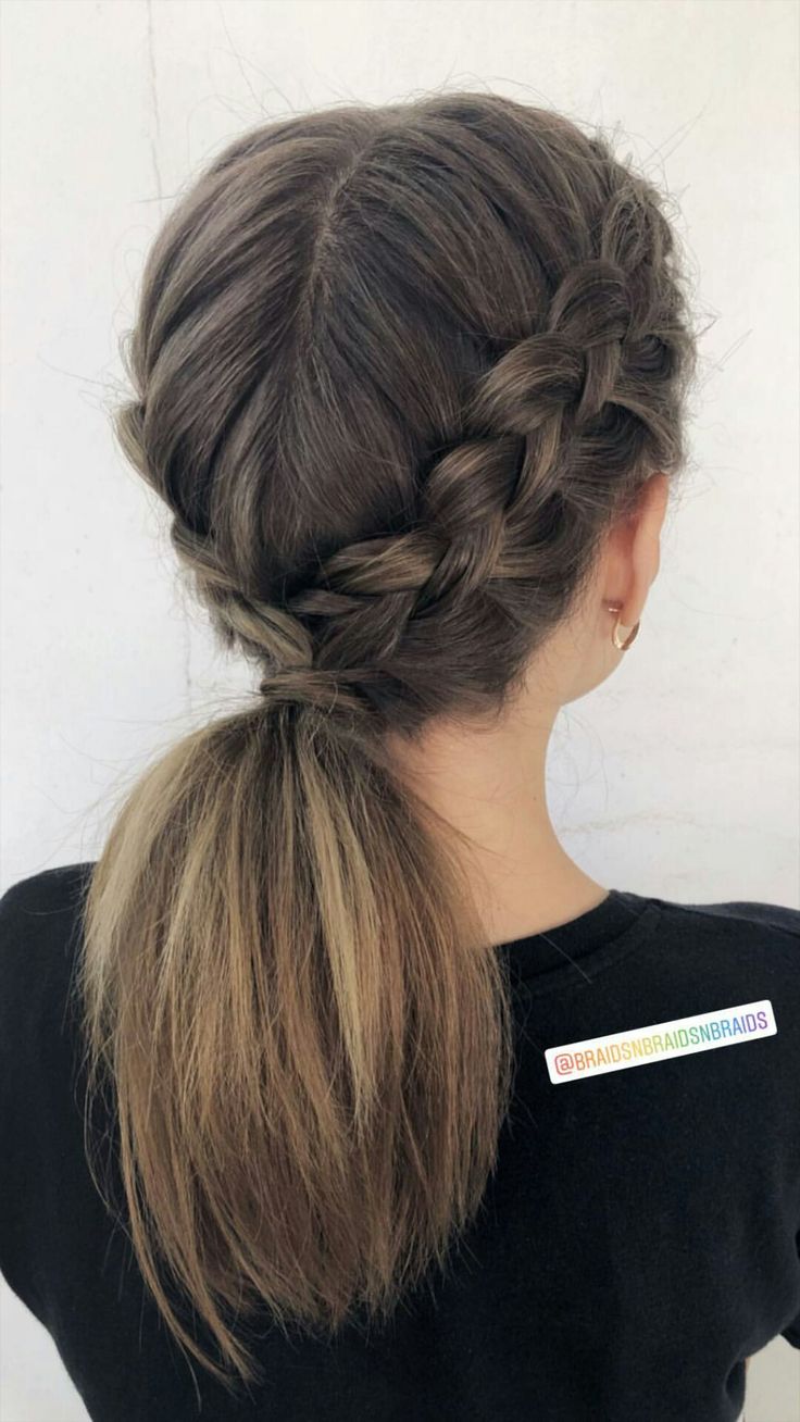 Easy Trendy Hairstyles, Hair Style Vedio, Ponytail Hairstyles Easy, Hair Tips Video, Trendy Hairstyle, Hairdos For Short Hair, Hair Tutorials Easy, Peinados Fáciles Para Cabello Corto, Front Hair Styles