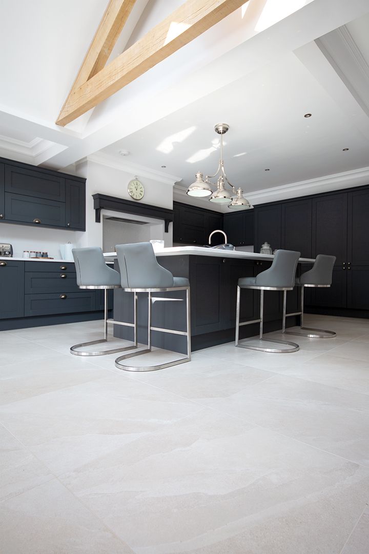 the kitchen is clean and ready for us to use in its new owner's home