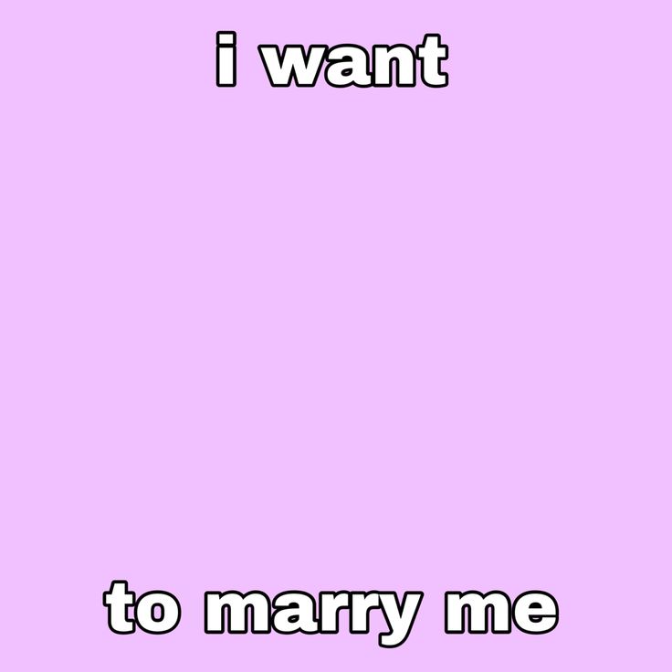 a pink background with the words i want to marry me