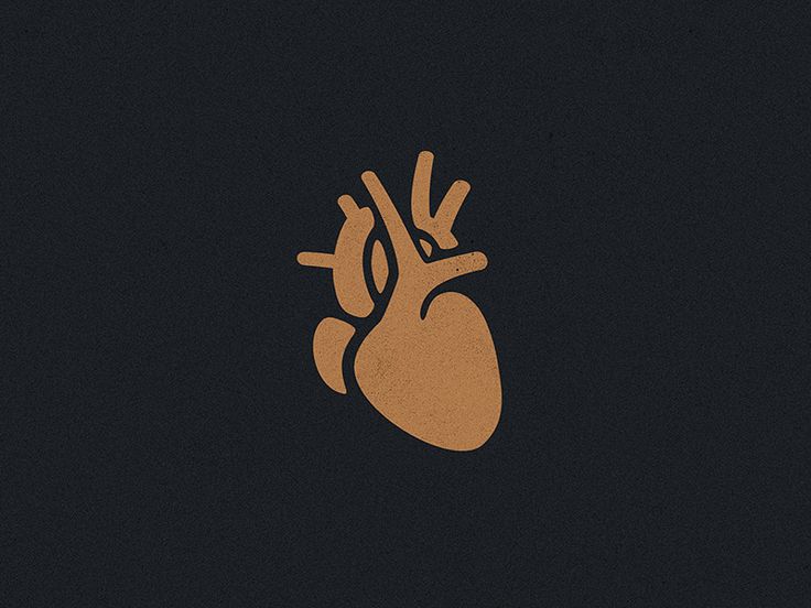 an image of a human heart on a black background