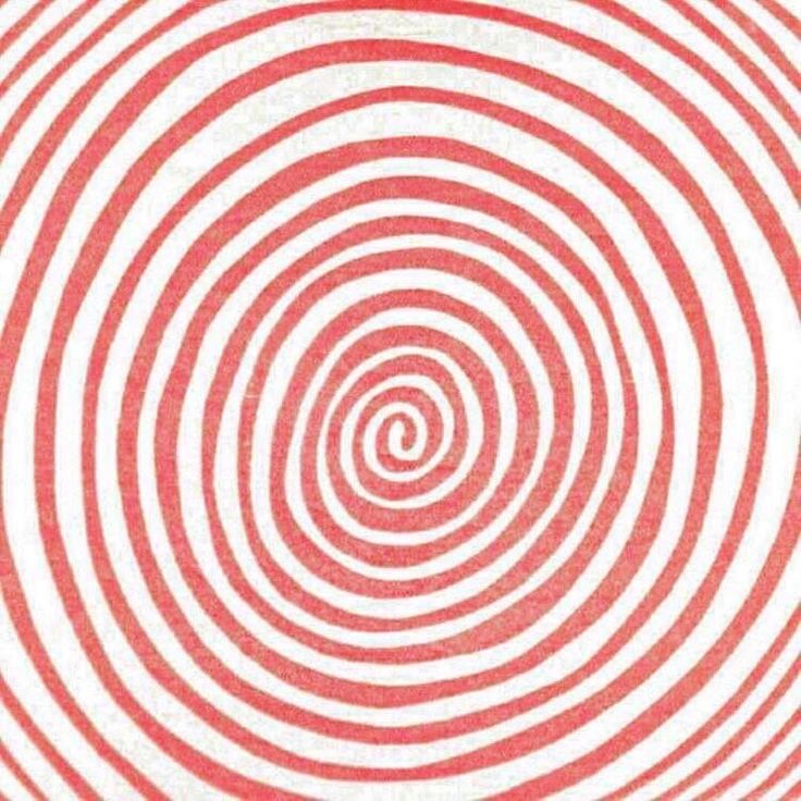 an abstract red and white background with circles