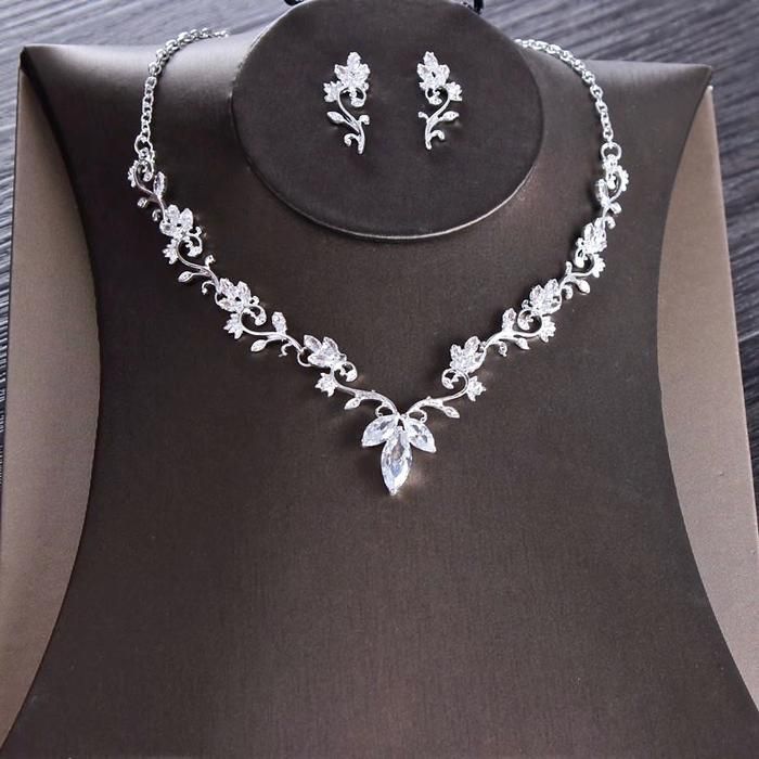 Opal Jewelry Set, Wedding Jewelry Set, Crown Necklace, Pearl Bridal Jewelry, Silver Wedding Jewelry, Bridal Jewelry Set, Rhinestone Crown, Classy Jewelry, Fancy Jewelry