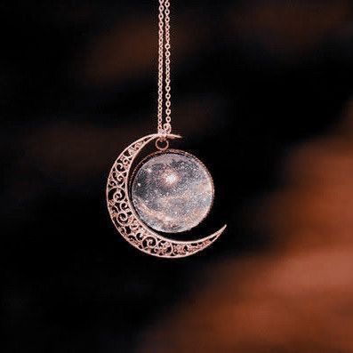 Moon Crescent Aesthetic, Moon Jewelry Aesthetic, Moon Necklace Aesthetic, Pretty Jewelry Necklaces, Magical Jewelry, Jewelry Accessories Ideas, Girly Accessories, Classy Jewelry, Fancy Jewellery