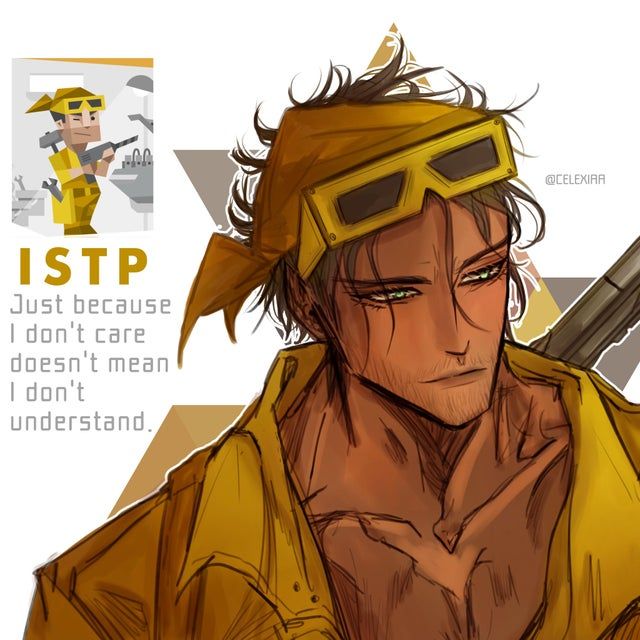 Istp Fanart Male, Istp Mbti, Istp Intp, The 16 Personality Types, Istp Personality, Mbti Fanart, Mbti Istp, Mbti Personality Types, Mbti Relationships