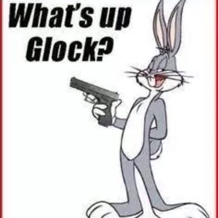 What's up Glock? Bugs Bunny Bear Arms, Home Defense, Bugs Bunny, Funny Cartoons, The Well, Just In Case, Defense, Hunting, Humor