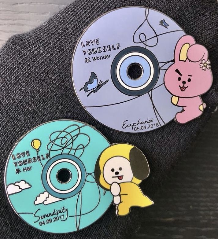 two cd cases with cartoon characters on them