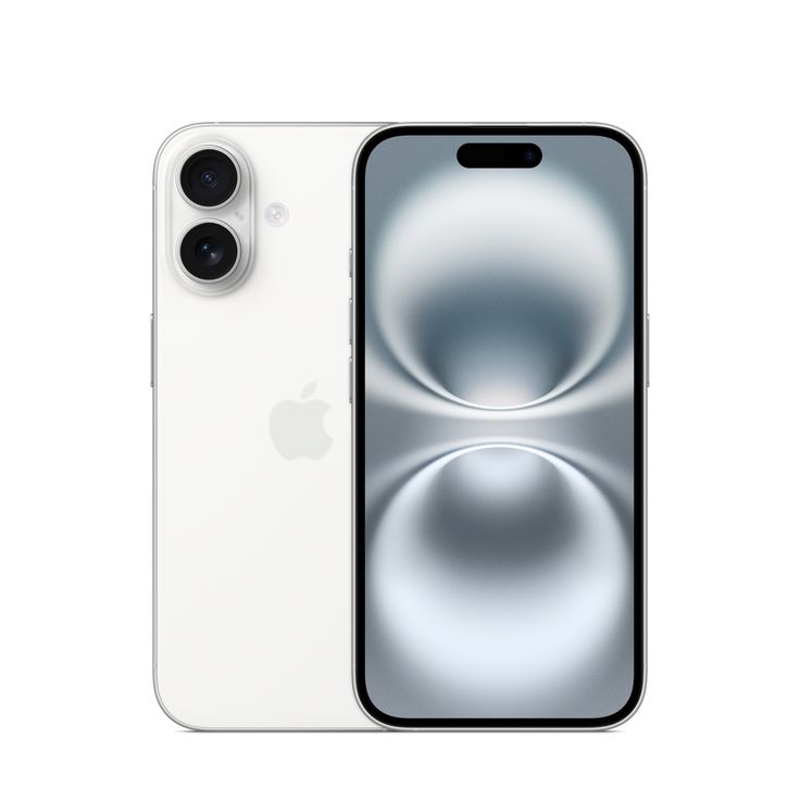 the new iphone 11 pro is shown in white and has two cameras on each side