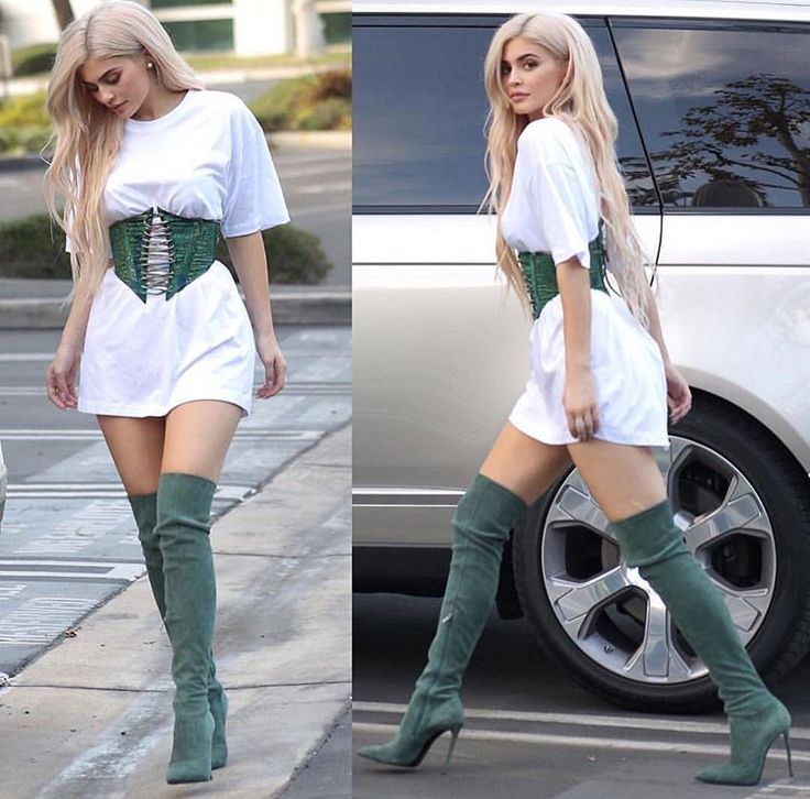 Kylie Jenner Corset, Corset Belt Outfit, Corset Outfit, Corset Fashion, Kylie Jenner Outfits, Jenner Outfits, Street Outfit, Inspired Outfits, Mode Inspiration