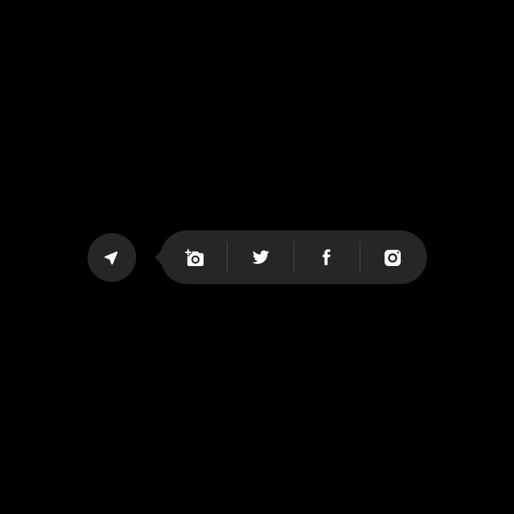 two black buttons with white arrows pointing to each other on a dark background that appears to be filled with social media icons