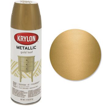 krylon metallic gold leaf spray paint