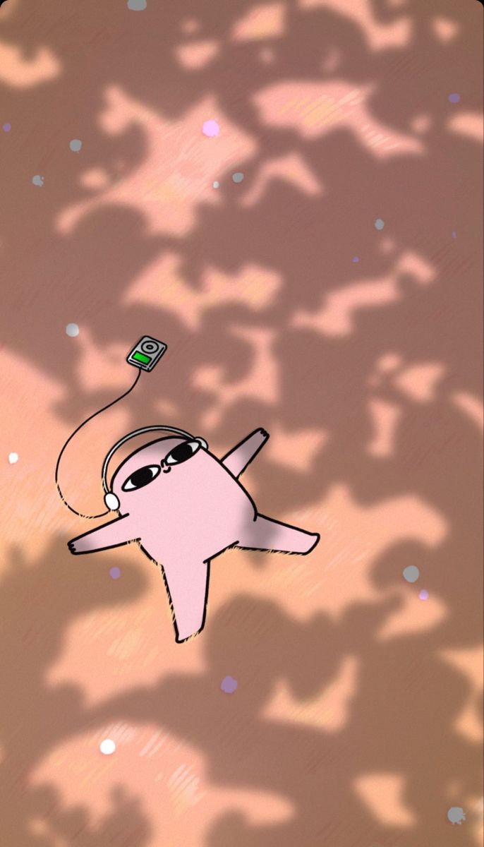 a cartoon character flying through the air with a green object in his hand and stars on the ground behind him