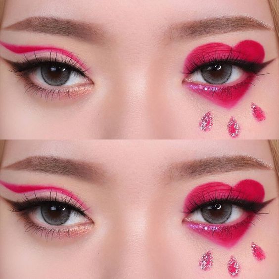 Colourpop Fade Into Hue, Fade Into Hue Palette, Fade Into Hue, Mekap Mata, Vampire Bride, 20 Makeup, Smink Inspiration, Ethereal Makeup, Red Makeup