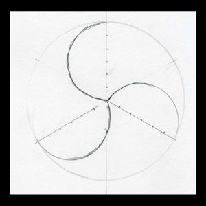 an image of a circle that is drawn in pencil