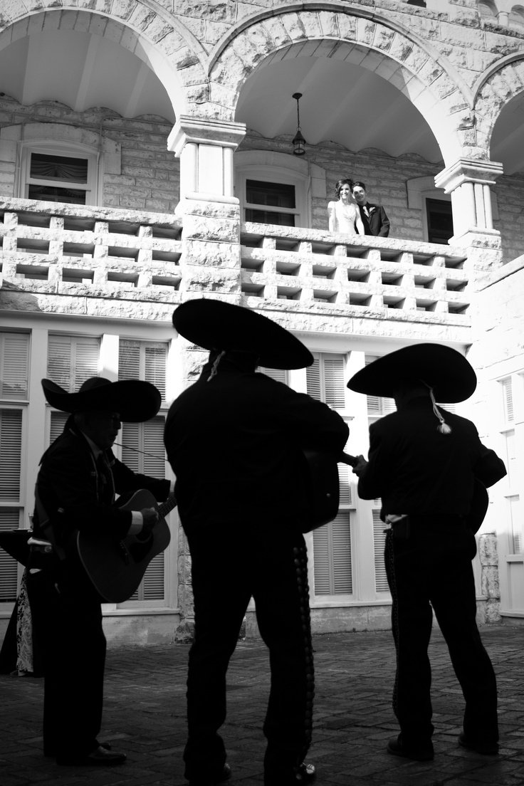 black and white photograph of three men in mexican gauchos with hats on their heads