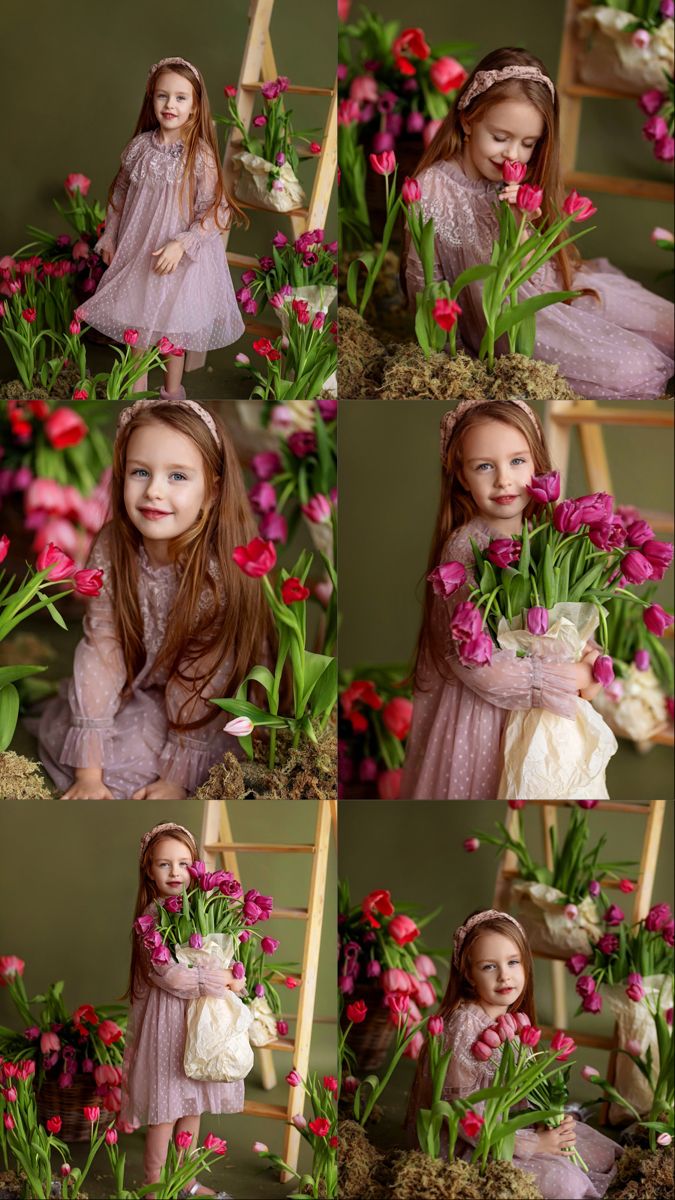 Spring tulip photos ideas Spring Photoshoot Ideas Studio, Kindergarten Photography, Tulip Photos, Spring Photoshoot, Spring Mood, Spring Tulips, Spring Photography, Girl Day, Studio Portraits