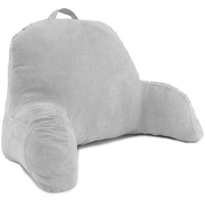 a gray pillow that is shaped like an elephant