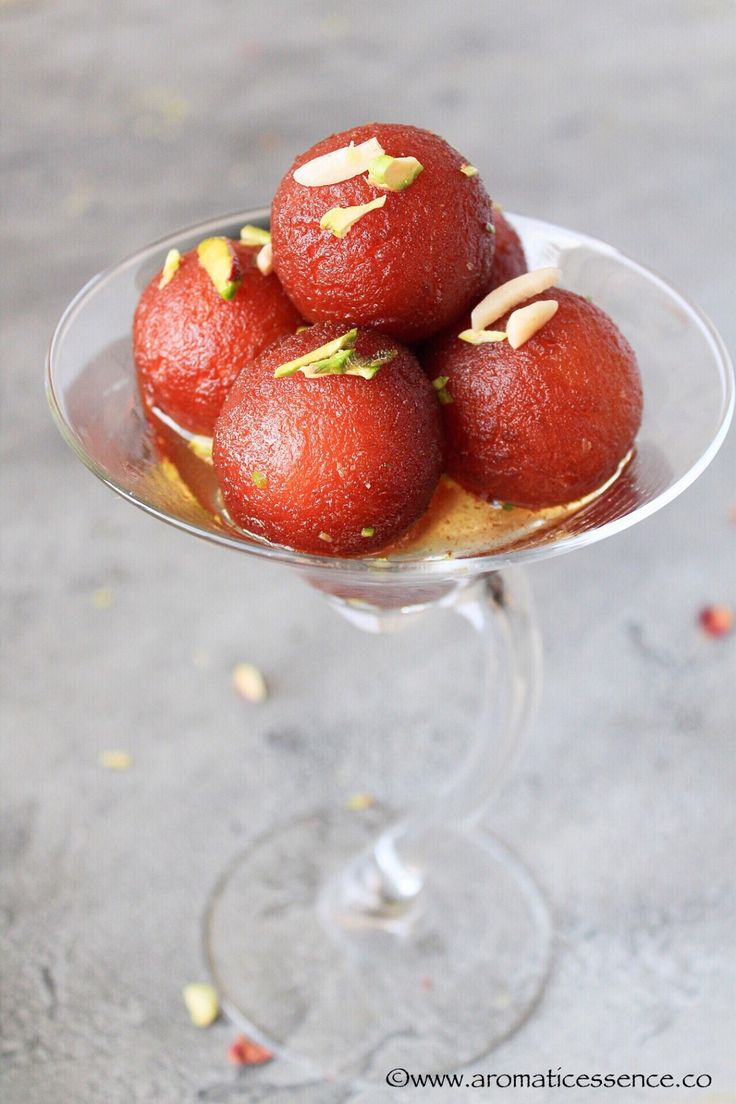 some food is sitting in a glass bowl