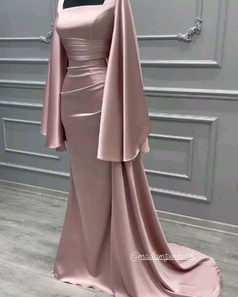 Elegant Silk Dresses, Soiree Dresses, Modest Dresses Fashion, Blouse Casual Fashion, Soiree Dress, Stylish Short Dresses, Dinner Dress Classy, Women Dresses Classy, Modest Dresses Casual