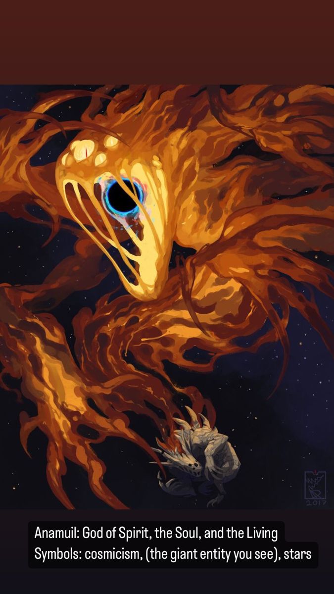 an image of a fire breathing creature in space