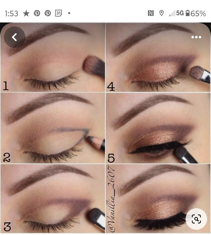 Easy Eye Makeup Tutorial, Membentuk Alis, Mekap Mata, Makeup Memes, Make Up Tutorials, Makeup Tip, Eye Makeup Pictures, Smink Inspiration, Eye Makeup Steps