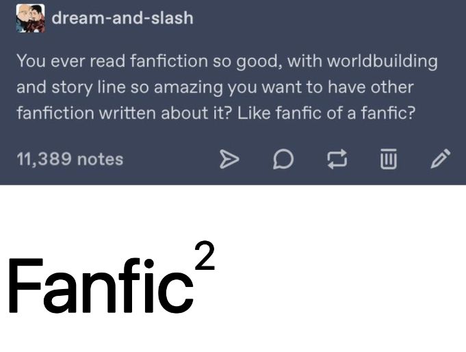 the tweet has been altered to read fanfic 2, and it's really funny