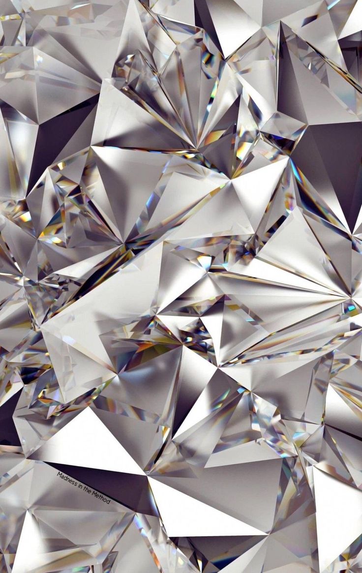 an image of a diamond that is very high resolution and has been altered to look like it