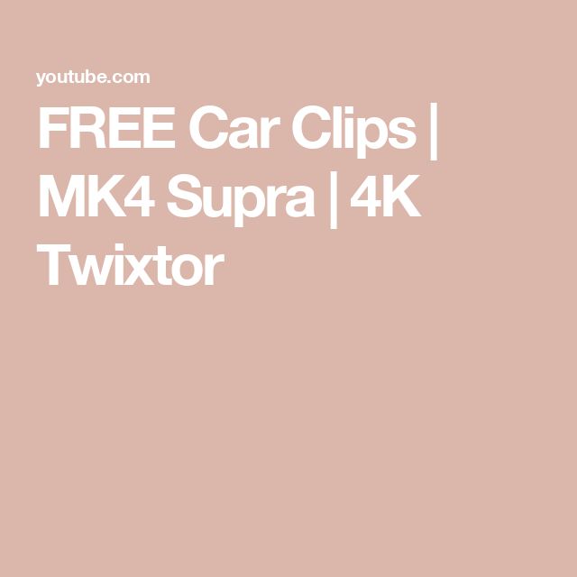 a pink background with the words free car clips, mk4 supra / 4k twixtor