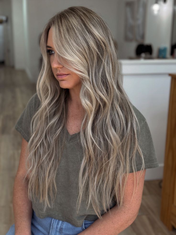 Natural Ash Blonde Hair, Cool Toned Blonde, Cool Toned Blonde Hair, Ashy Blonde Hair, Fall Blonde Hair, Ash Blonde Hair Colour, Ashy Blonde, Brunette Hair With Highlights, Light Blonde Hair