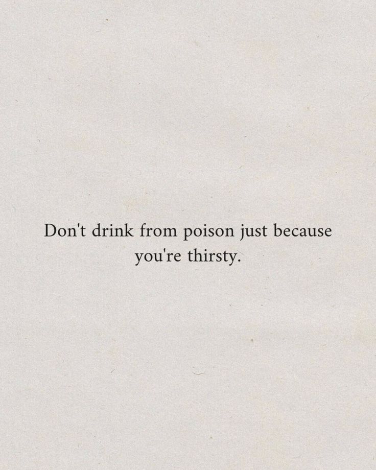 a piece of paper with the words don't drink from prison just because you're thirsty