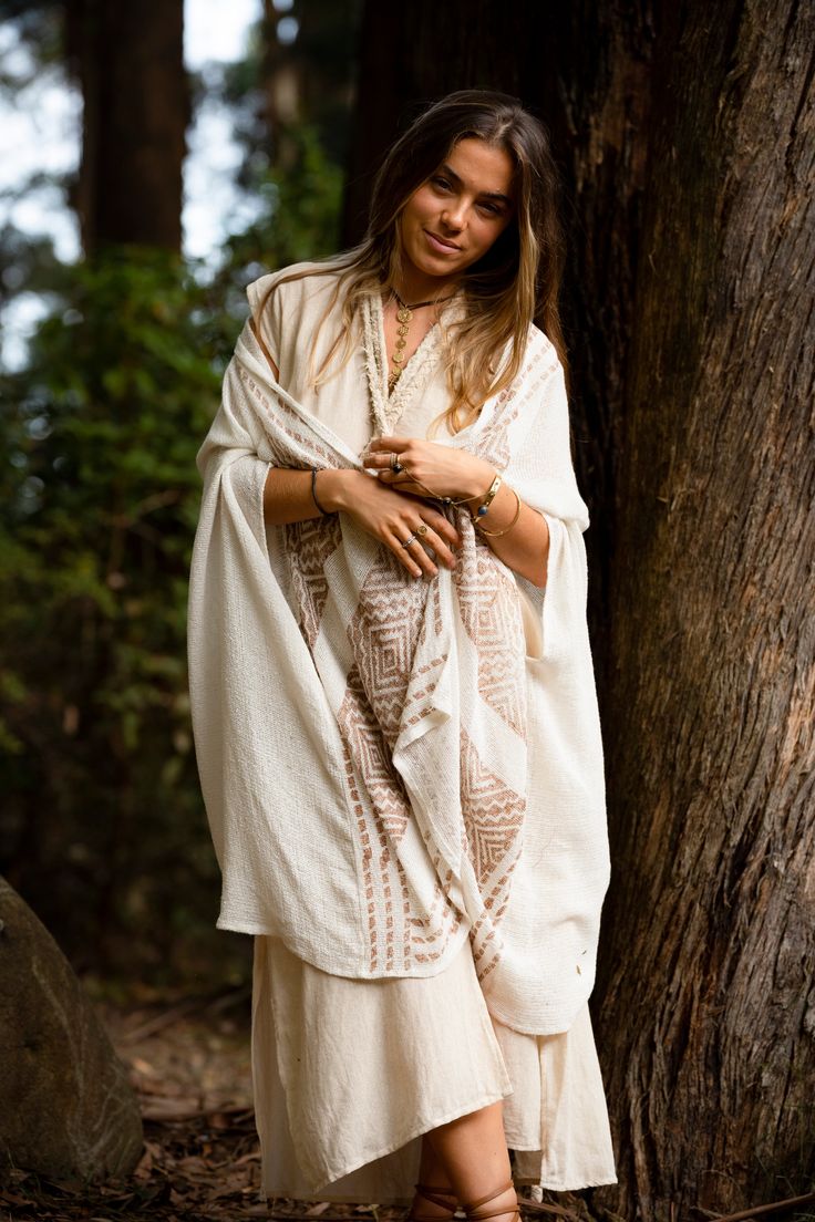 The Free Mind Kimono is designed to be light and breezy. Featuring a unique, tribal block print and made with natural colours and fibres. This kimono is a beautiful addition to a bohemian wardrobe, perfect to drape over an outfit to add a touch of alternative style. Material : 100% Cotton Hand made with Love ❀ Beige Flowy Bohemian Kimono, Bohemian Beige Kaftan For Beach Cover-up, Flowy Bohemian Beige Kimono, Bohemian Style Cream Kaftan For Beach, Bohemian Cream Kaftan For Vacation, Bohemian Cream Kaftan For The Beach, Bohemian Beige Kaftan For Spring, Beige Bohemian Kaftan For Spring, Spring Bohemian Beige Kaftan