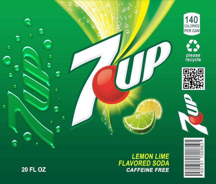 7up lemon lime soda drink