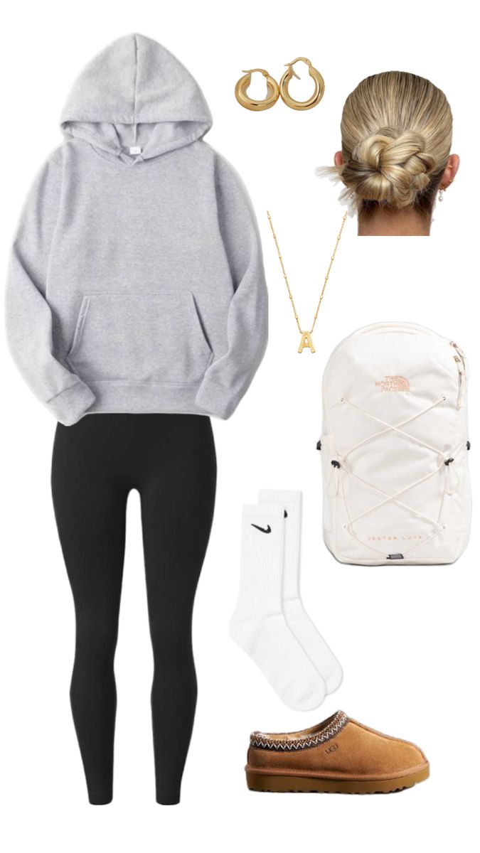 Ugg Tasman’s,grey hoodie,black leggings Tasman Uggs Outfits Comfy, Outfits With Platform Tasman Uggs, What To Wear With Uggs Tasman, Outfit Inspo With Ugg Tasman, New Balance Shoes 574 Outfit Aesthetic, Cute Outfits With Uggs Tasman, Outfit Ideas With Uggs Tasman, Ugg Tasman Fits, Fits With Uggs Tasman