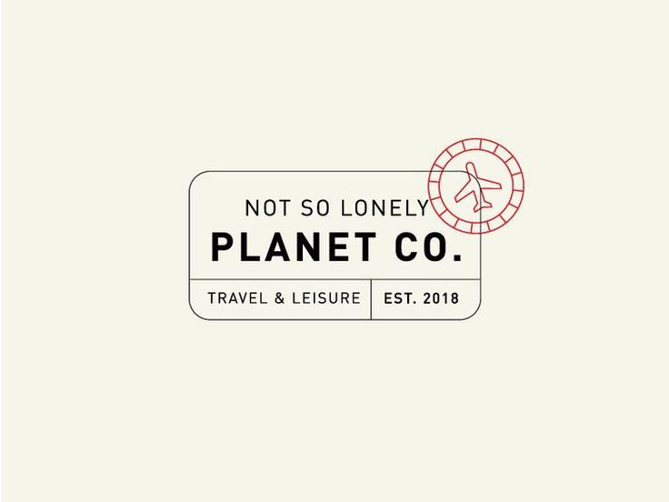 not so lonely planet co travel & leisure estt 2018 logo design by graphic studio