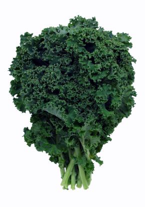 a bunch of green leafy vegetables on a white background