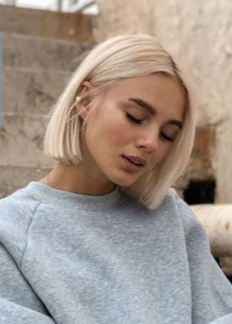 Hair Lob, Blonde Bob Hairstyles, New Hair Ideas, Hair 2022, Blonde Haircuts, Blonde Hair Looks, Blonde Hair Inspiration, Bob Hair, Short Blonde