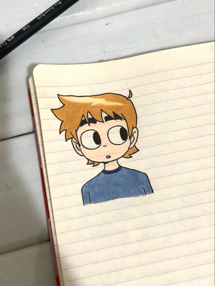 Scott Pilgrim Sketch, How To Draw Scott Pilgrim Style, Scott Pilgrim Drawing, Scott Pilgrim Art Style, Scott Pilgrim Art, Scott Pilgrim Scott, Bryan Lee O Malley, Scott Pilgrim Comic, Ramona Flowers