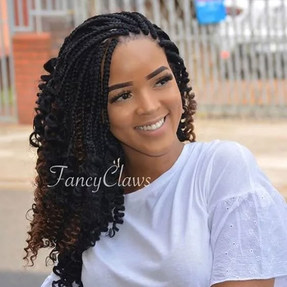 40 Bohemian Box Braids Protective Hairstyles Ideas - Coils and Glory Braids Blonde, Trendy We Fryzurach, Twisted Hair, Blonde Box Braids, Hair Braiding Styles, Hair African, Short Box Braids, African Hair Braiding, African Hair Braiding Styles