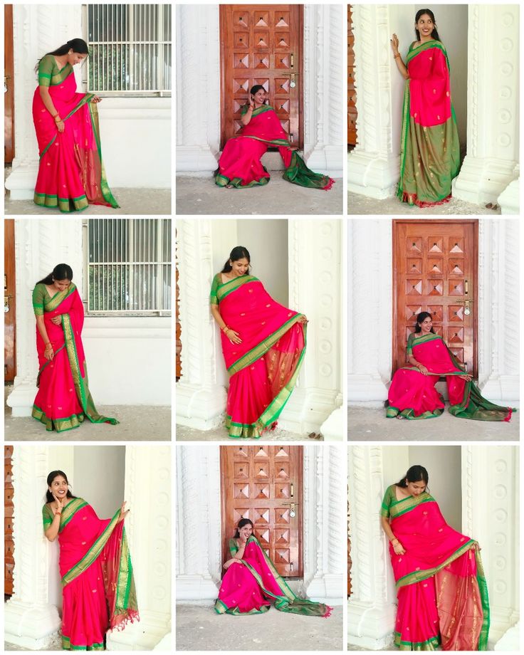 Simple Saree Pose Ideas, Sadi Photo Poses, Sadi Poses Photo Shoot, Marathi Saree Poses, Simple Saree Poses At Home, Pose In Ethnic Wear, Sari Poses Photo Shoot, Traditional Saree Photoshoot Poses, Poses With Saree For Instagram