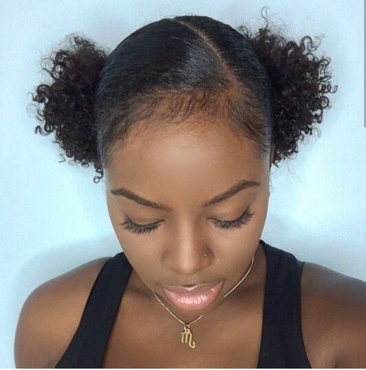 Two high puffs Cute Puff Hairstyles, Puff Hairstyles, Cabello Afro Natural, Cute Natural Hairstyles, Hair Puff, Quick Natural Hair Styles, Hair Cute, 4c Natural Hair, Hairdos For Curly Hair