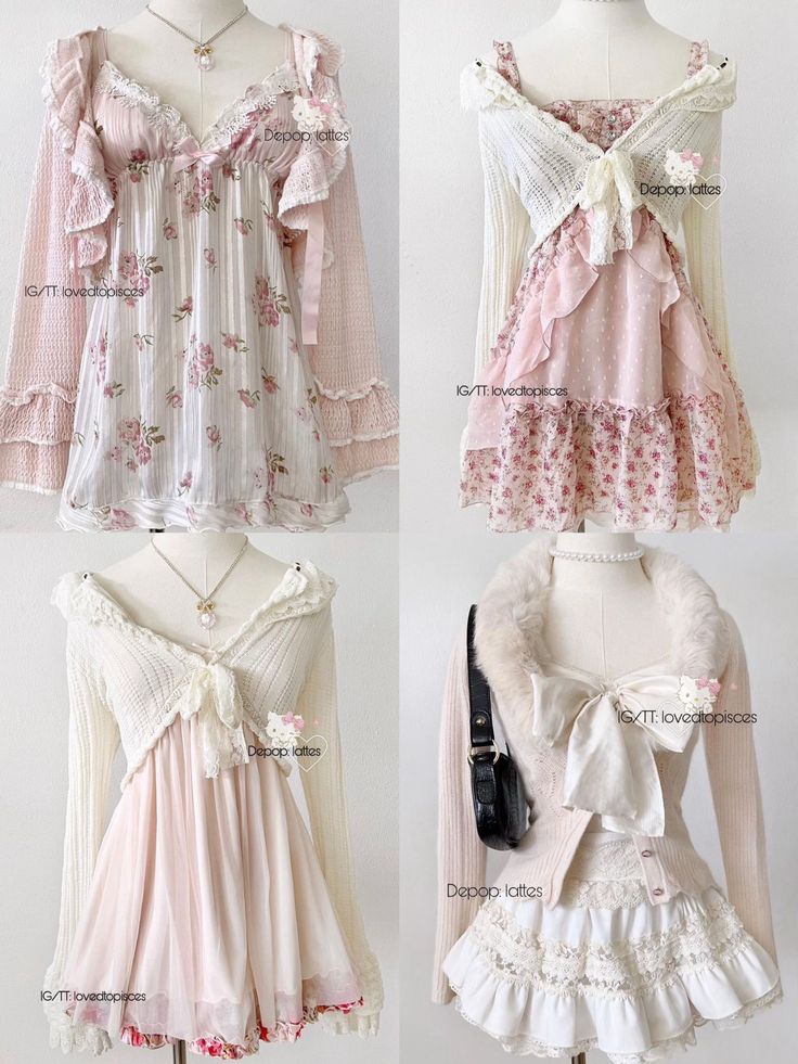 Japanese Fashion Types, Himekaji Gyaru Outfits, Shojo Outfit Ideas, Himekaji Outfits Summer, Shojou Outfit Ideas, Hime Gyaru Outfits, Shojo Girl Outfit, Shojo Outfits, Shoujo Girl Outfit