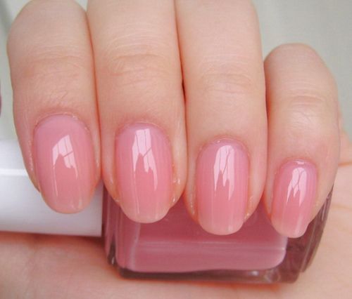 Essie Pink Glove Service, Opi Sheer Pink, Rose Water Nails, Pink Sheer Nails, Sheer Pink Gel Polish, Selfcare List, Pink Natural Nails, Sheer Pink Nails, Natural Nail Polish Color