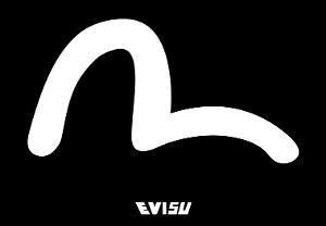 Evisu Poster, Evisu Logo, Custom Jeans Diy, Evisu Jeans, Diy Sy, Painted Clothes Diy, Brand Icon, Diy Clothes Design, Custom Jeans