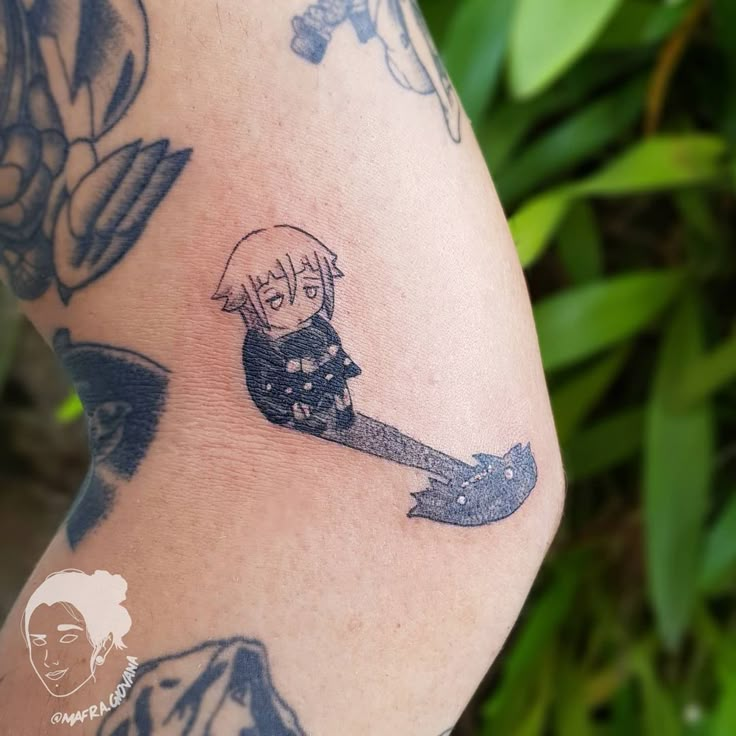 19 of the Best Anime Tattoos to Feed Your Dweeb Heart  See Photos  Allure