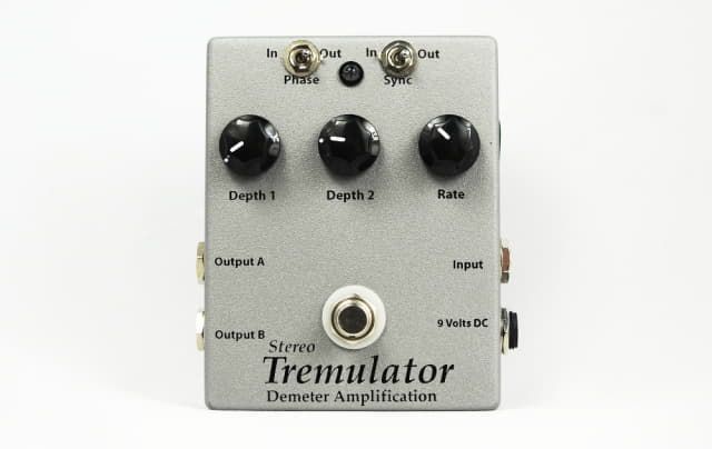 the tremulator overdrive is an excellent guitar effect pedal