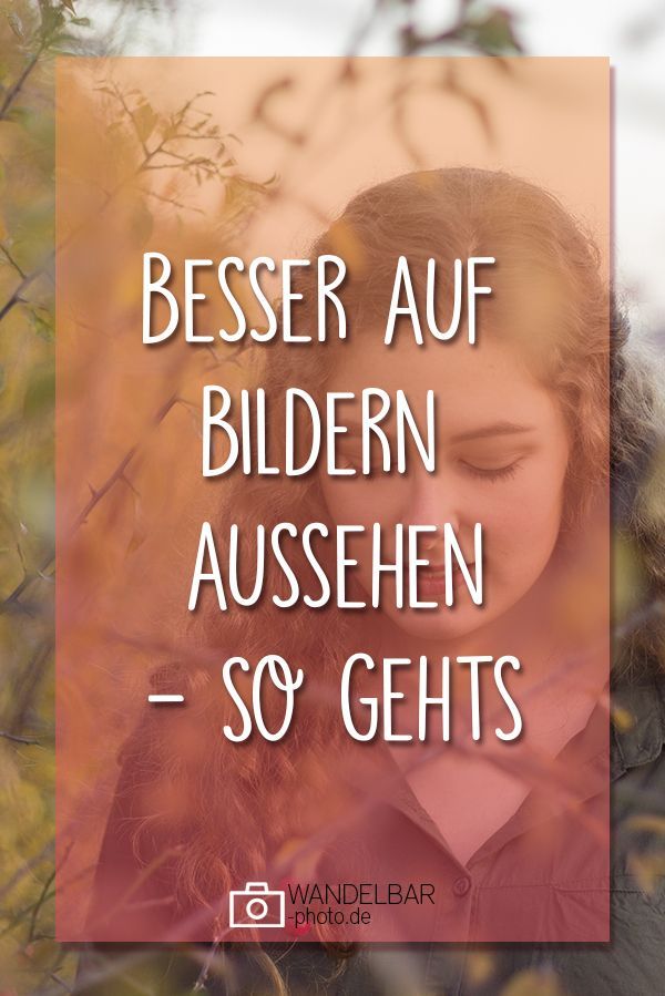 a woman with her eyes closed and the words besserr auf bildern aus